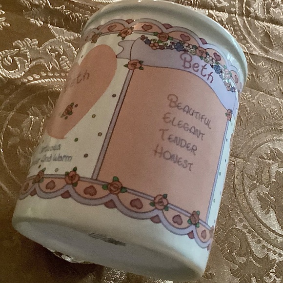 1994 Vintage Precious Moments Personalized Name “Beth" Mug - Picture 5 of 7